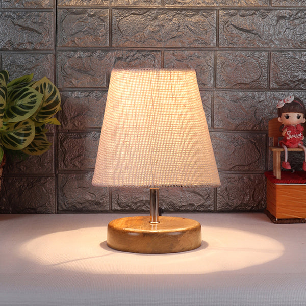 Table Lamp - Petricho Table Lamp With Jute Shade - White