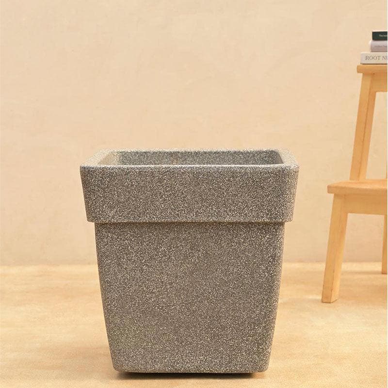 Buy Ugaoo Barca Square Medium Planter - Grey Pots & Planters from Vaaree