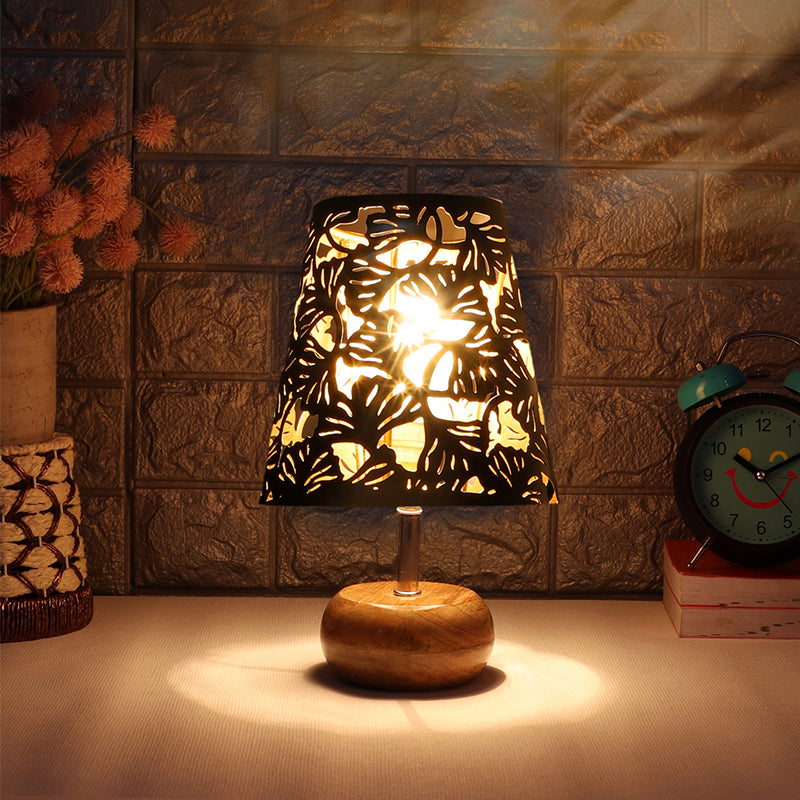 Table Lamp - Astrova Flora Etched Table Lamp