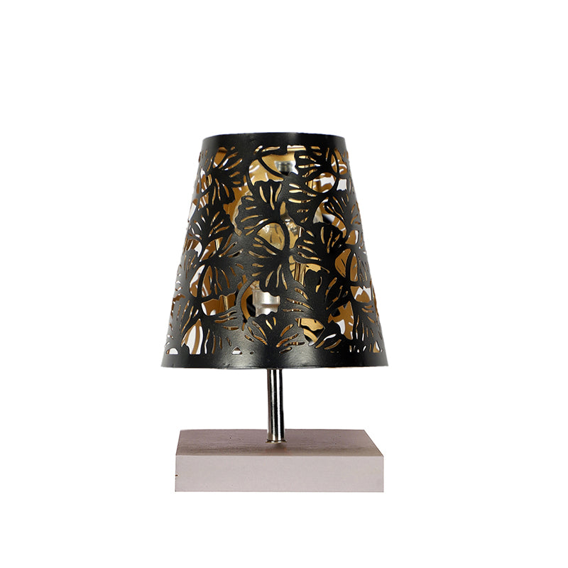 Table Lamp - Alsa Flora Etched Table Lamp