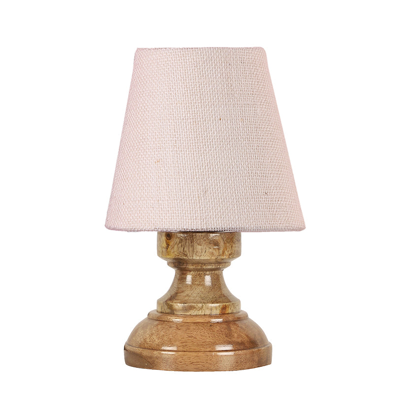 Table Lamp - Harolda Table Lamp With Jute Shade - White