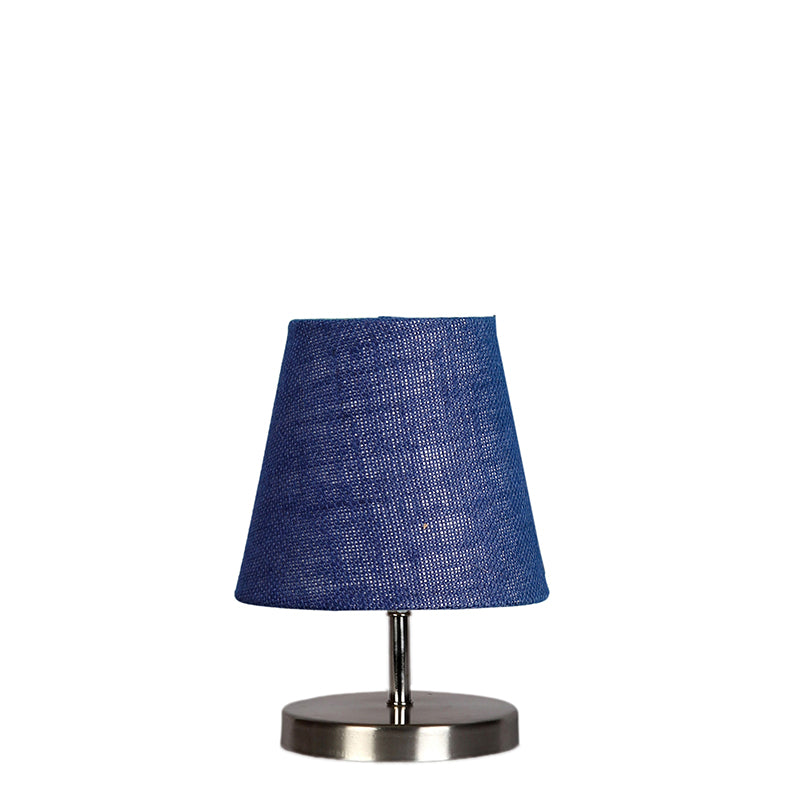 Table Lamp - Vidro Table Lamp With Jute Shade - Blue