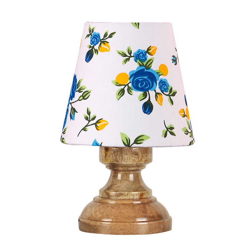 Table Lamp - Harolda Blue Fleur Table Lamp