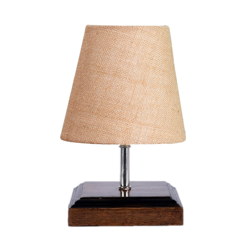 Table Lamp - Niksha Table Lamp With Jute Shade - Beige