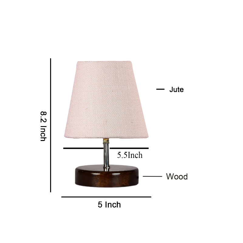 Table Lamp - Mita Table Lamp With Jute Shade - White