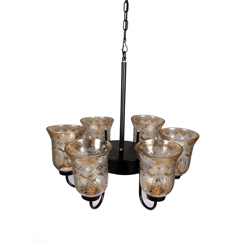 Buy Miyara Vintage Viya Chandelier Ceiling Lamp from Vaaree