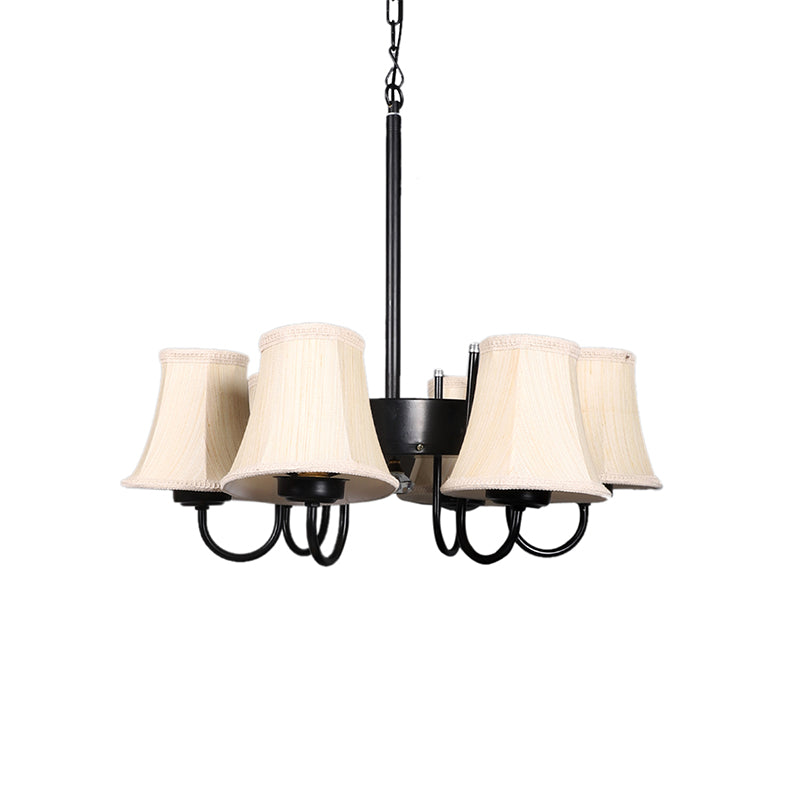 Ceiling Lamp - Bellona Conical Viya Chandelier- Off White