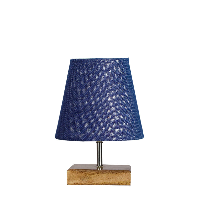 Table Lamp - Tryda Table Lamp With Jute Shade - Blue