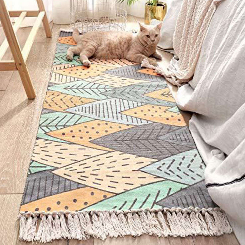 Buy Leafy Lemour Runner Rug Runner Rug from Vaaree