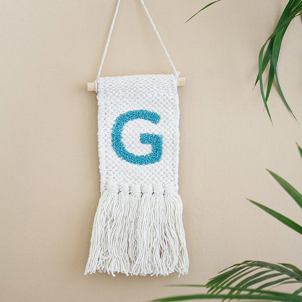 Wall Tapestry - G Monogram Mini Wall Hanging