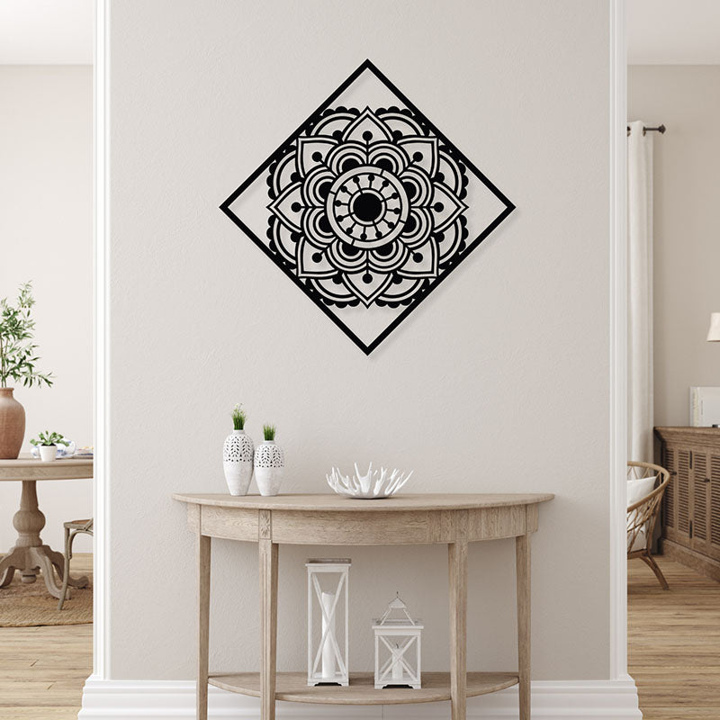 Buy Lima Mandala Black Wall Art Wall Accents from Vaaree