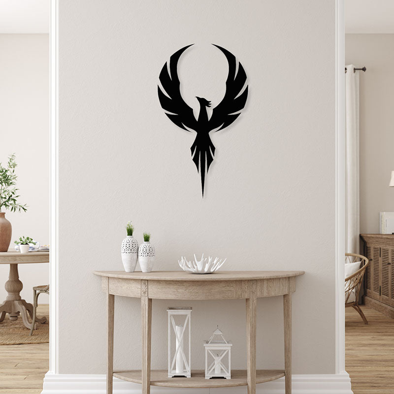 Buy Pheonix Black Wall Art Wall Accents from Vaaree