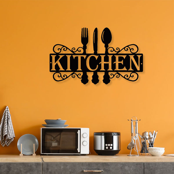 Wall Accents - Kitchen Black Wall Art