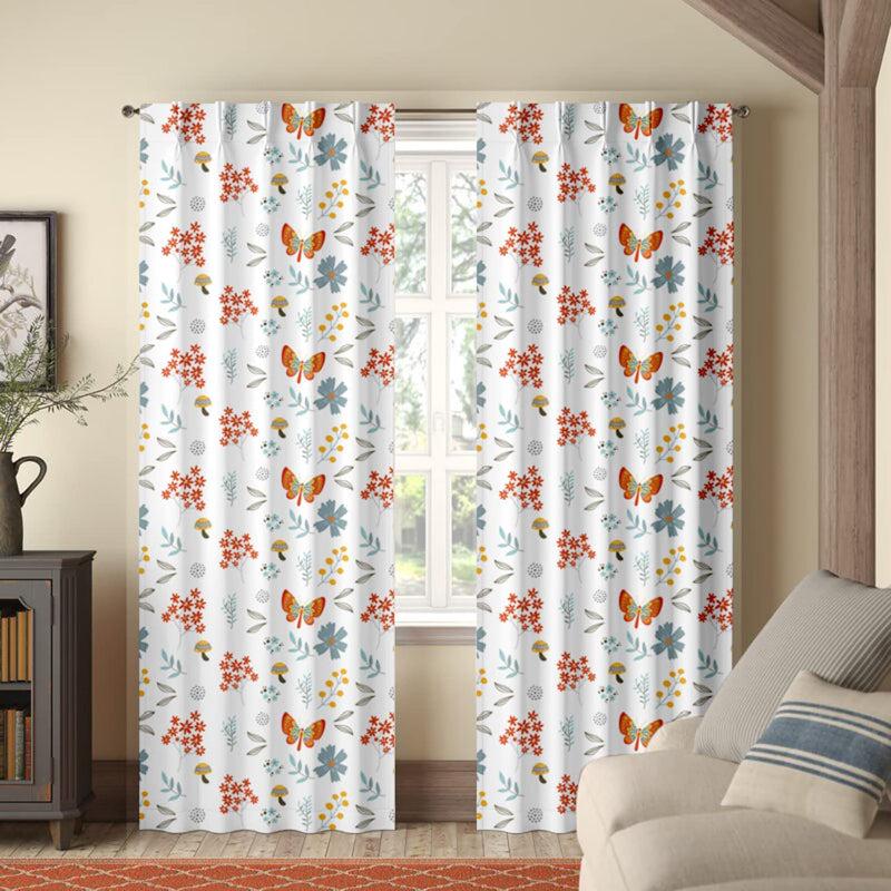 Buy Butterfly Double Pinch Pleat Short Width Curtain Curtains from Vaaree