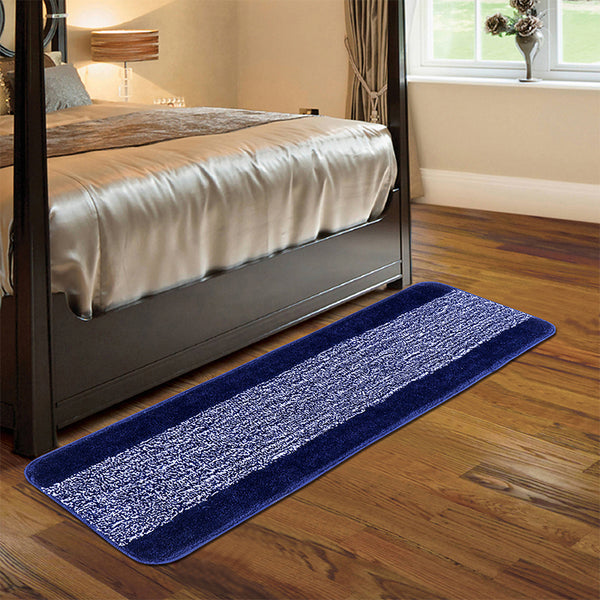 Buy Marvis Anti Skid Runner Rug - Blue Runner Rug from Vaaree