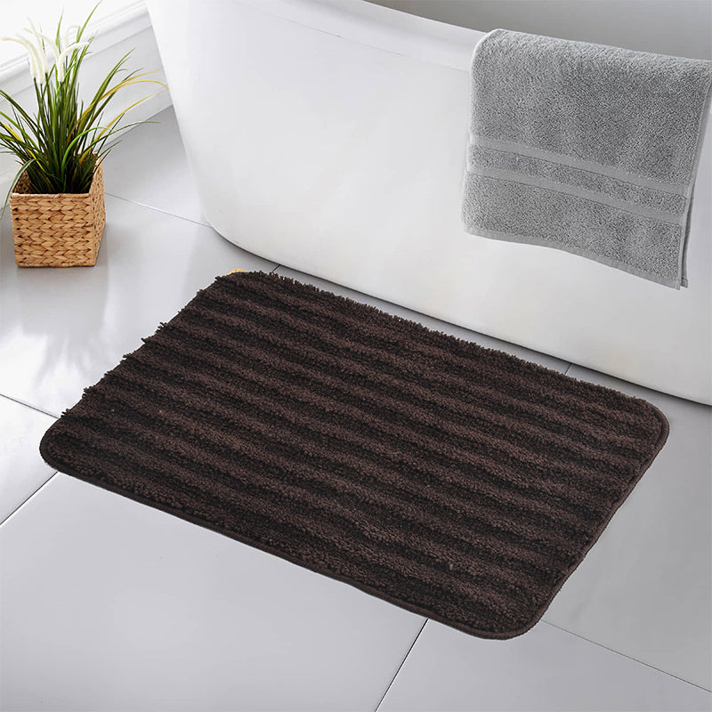 Buy Joen Anti Skid Bath Mat - Brown Bath Mats from Vaaree