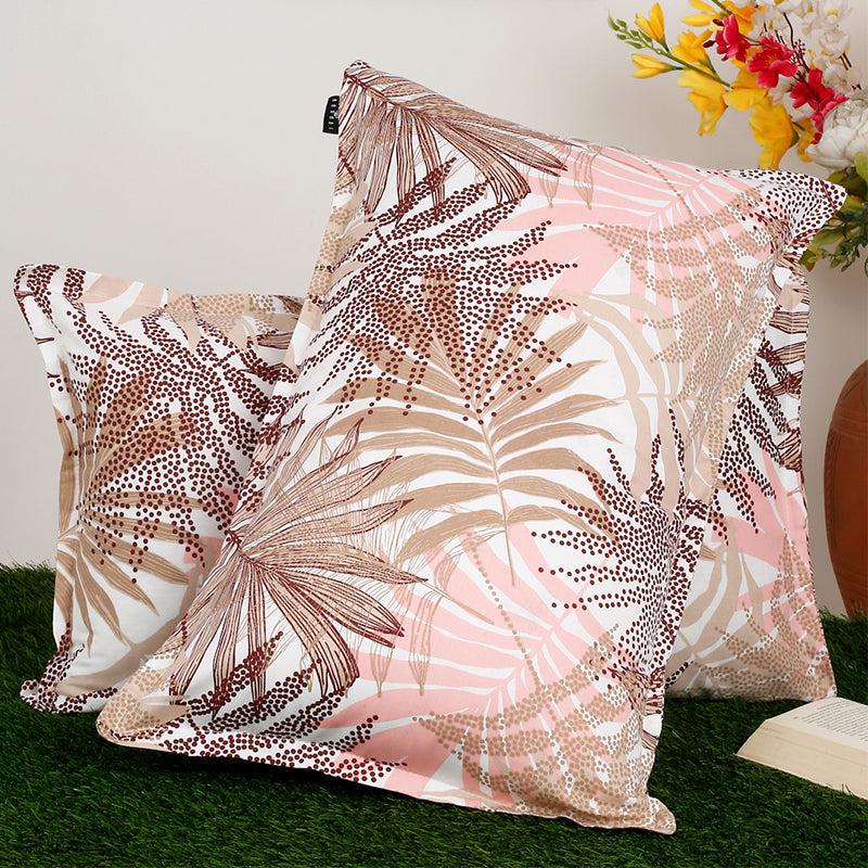 Buy Fleur Fuse Pillow Cover - Set Of Two Pillow Covers from Vaaree