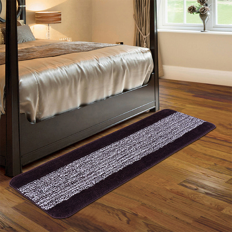 Buy Marvis Anti Skid Runner Rug - Black Runner Rug from Vaaree