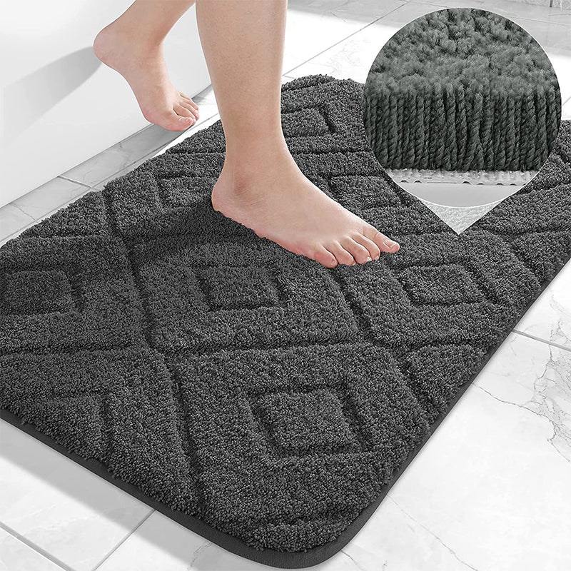 Buy Zella Anti Skid Bath Mat - Grey Bath Mats from Vaaree