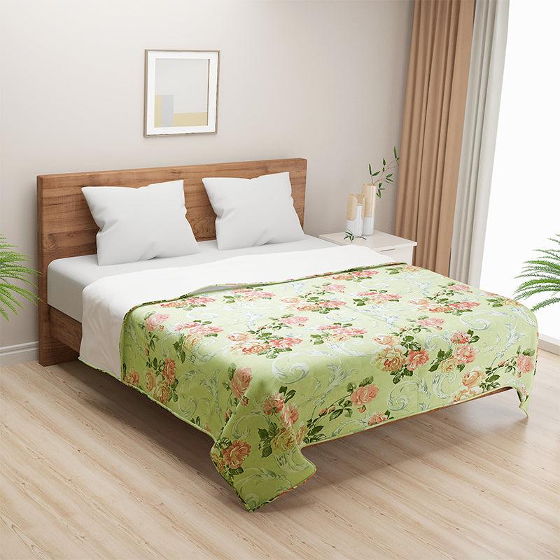 Buy Margot Floral Dohar - Green Dohars from Vaaree