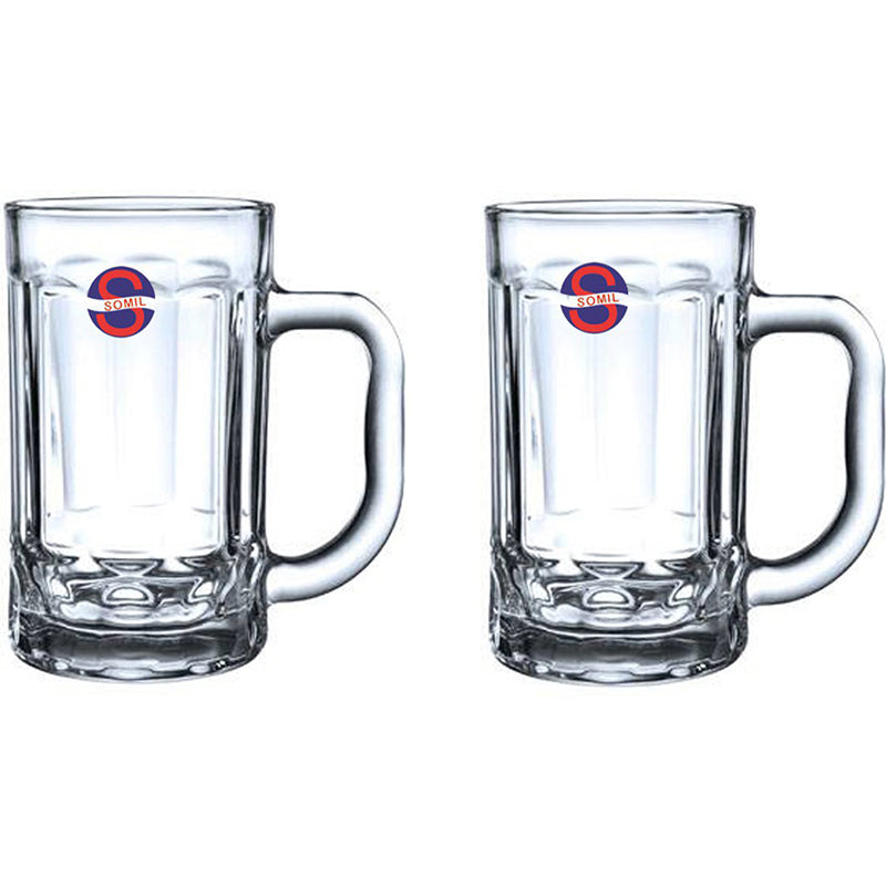 Beer Mug - Wary Beer Mug (350 ML) - Set Of Two