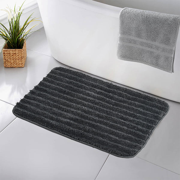 Buy Joen Anti Skid Bath Mat - Grey Bath Mats from Vaaree