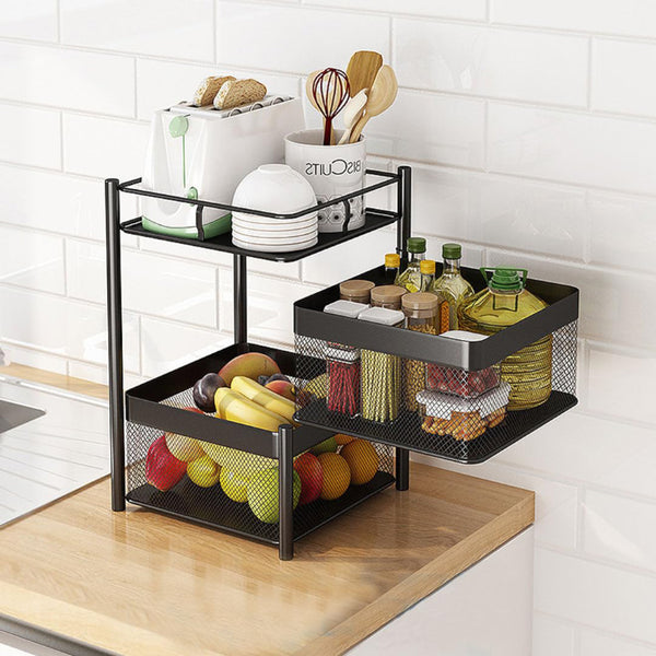 Buy Tidy Mate Two Layer Storage Rack Racks from Vaaree