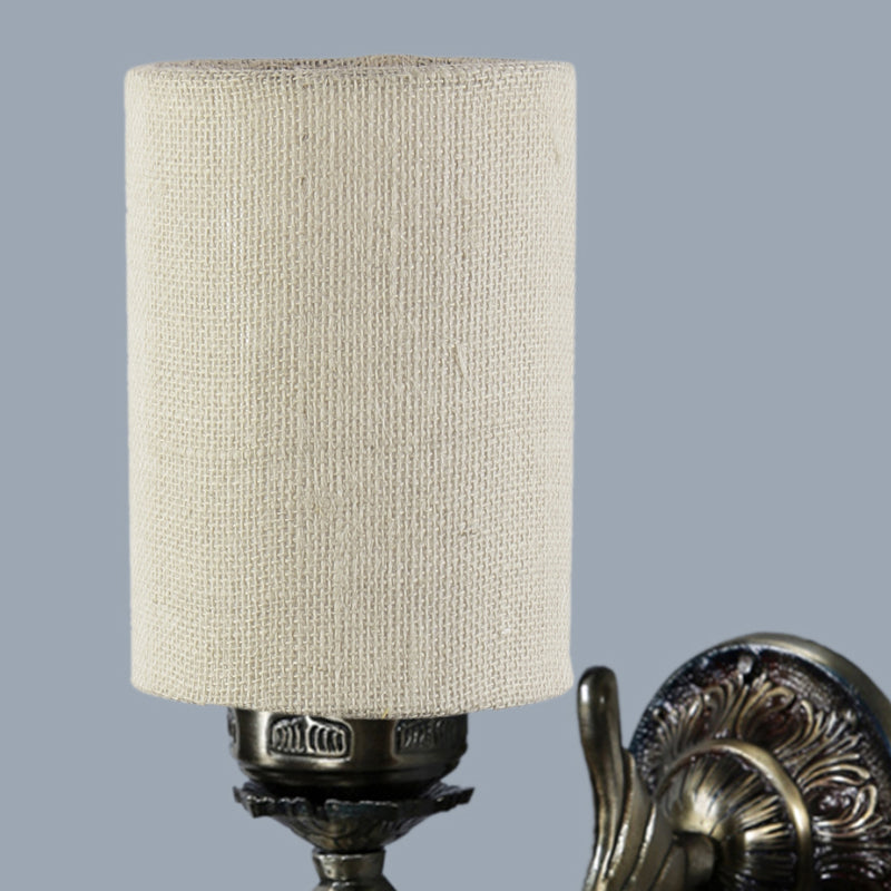 Wall Lamp - Amro Retro Cylindrical Wall Lamp - White