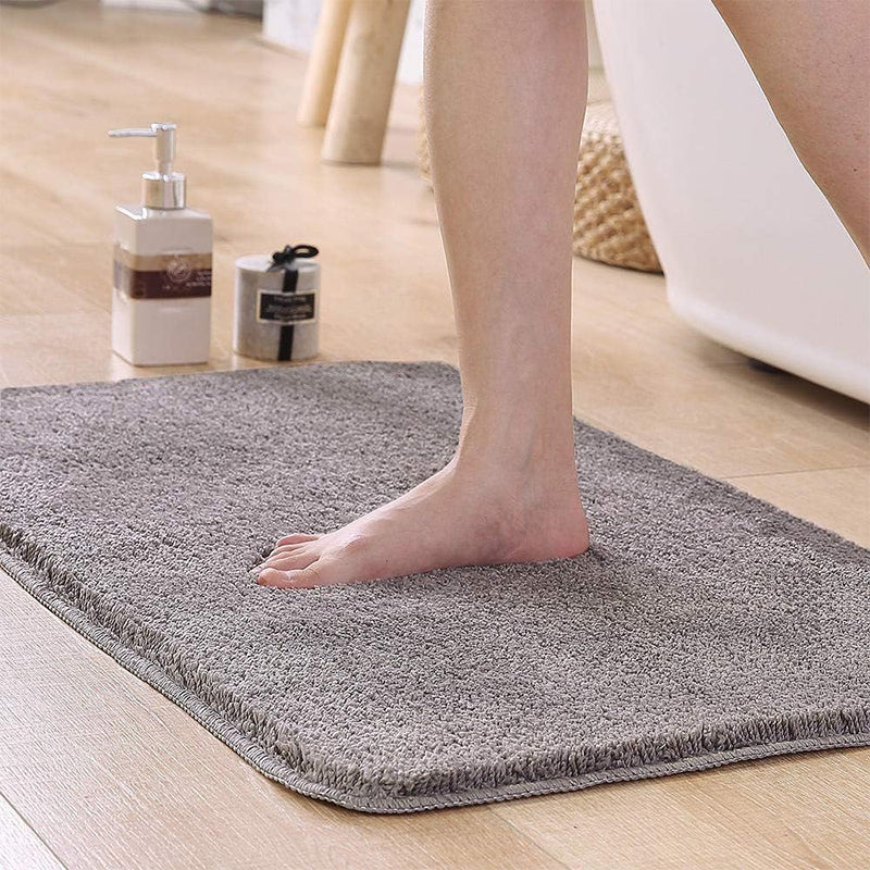 Buy Lois Anti Skid Bath Mat - Grey Bath Mats from Vaaree