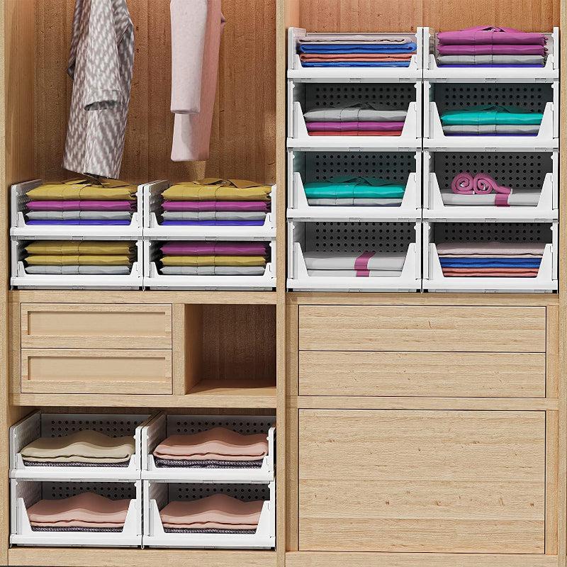 Buy Simple Stack Multipurpose Organizer - Set Of Four Racks from Vaaree