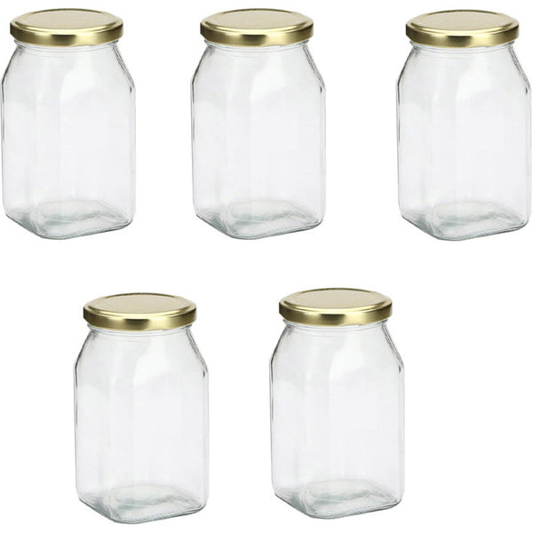 Maksim Storage Jar (200 ML) - Set Of Five