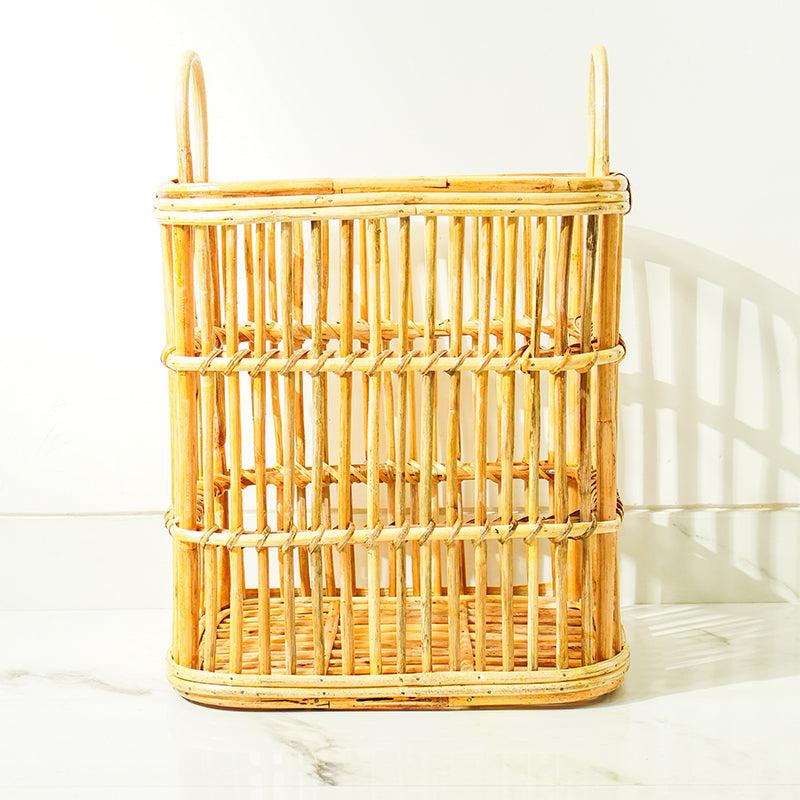 Buy Mara Rattan Laundry Basket Laundry Basket from Vaaree