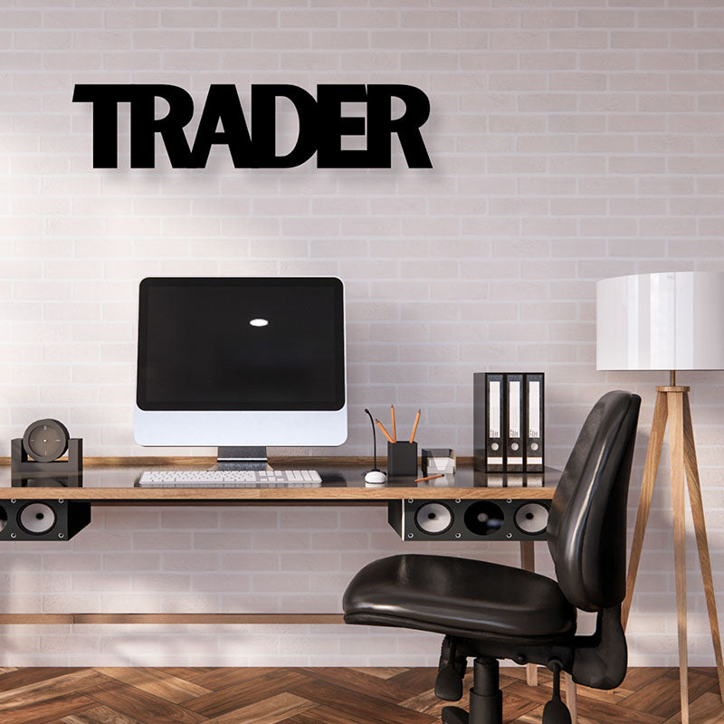 Wall Accents - Trader Typography Wall Art