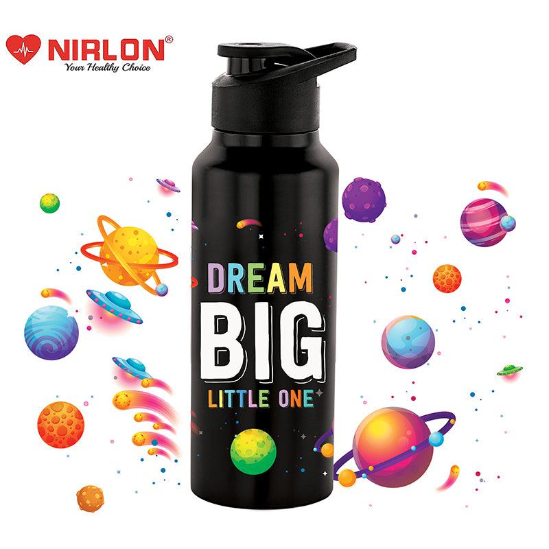 Buy Dream Big Black Water Bottle - 750 ML Bottle from Vaaree