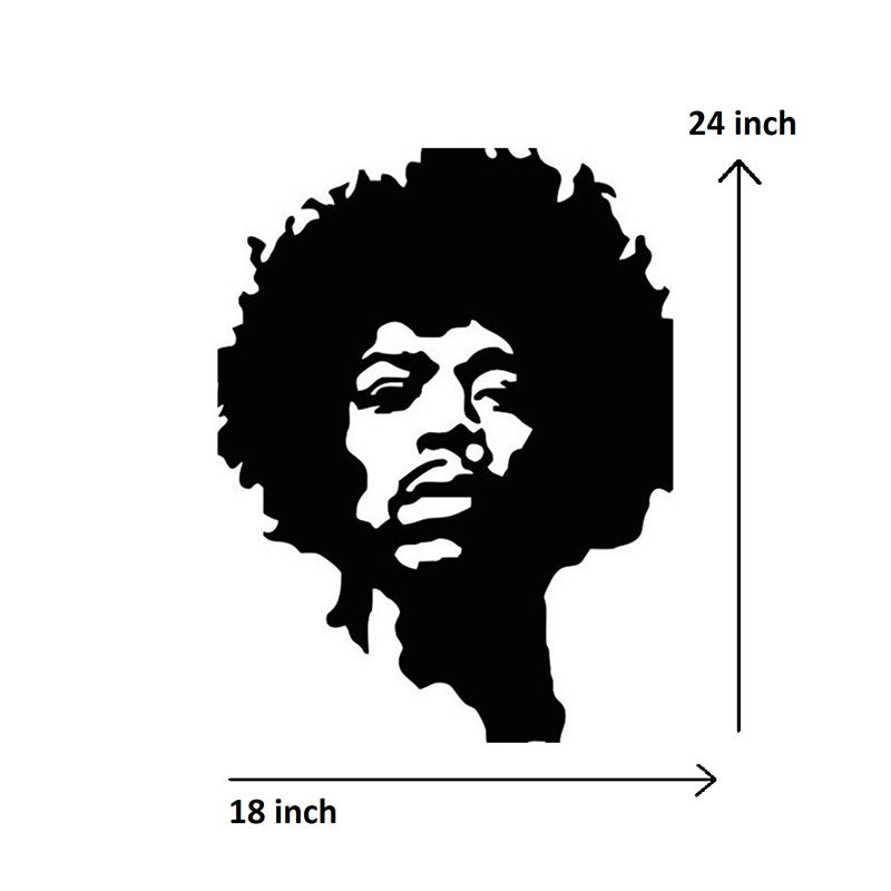 Buy Jimi Hendrix Black Wall Art Wall Accents from Vaaree