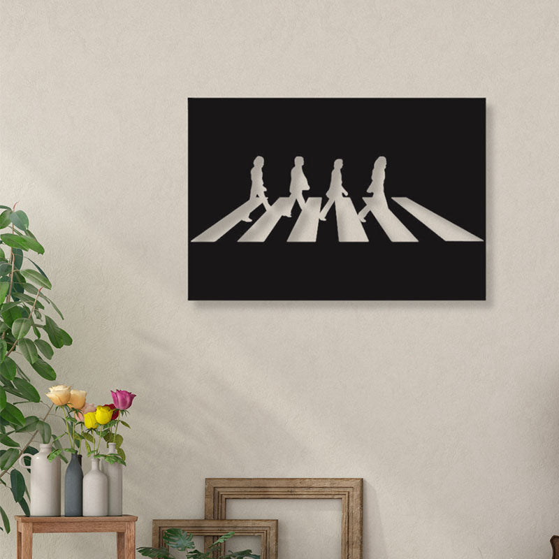 Buy The Beatles Black Wall Art Wall Accents from Vaaree