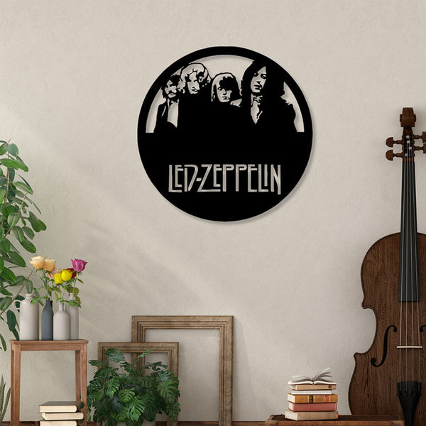 Wall Accents - Led Zeppelin Black Wall Art