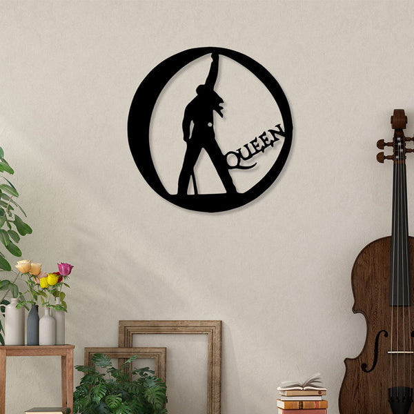 Wall Accents - Queen Rock Band Black Wall Art