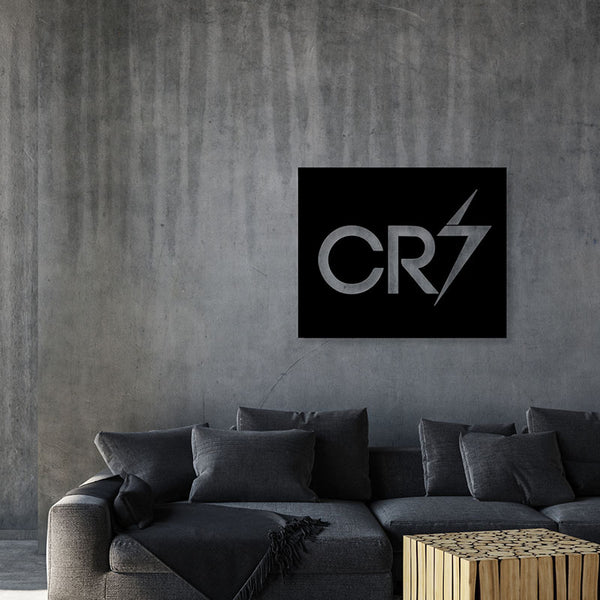 Wall Accents - Cristiano Ronaldo Black Wall Art