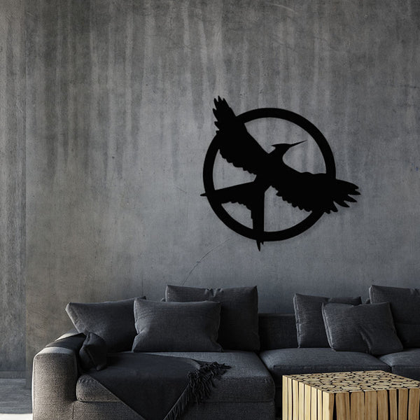 Wall Accents - Hunger Games Black Wall Art