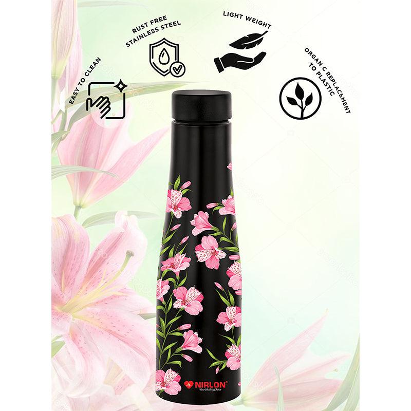 Buy Pink Bud Flora Water Bottle - 1000 ML Bottle from Vaaree