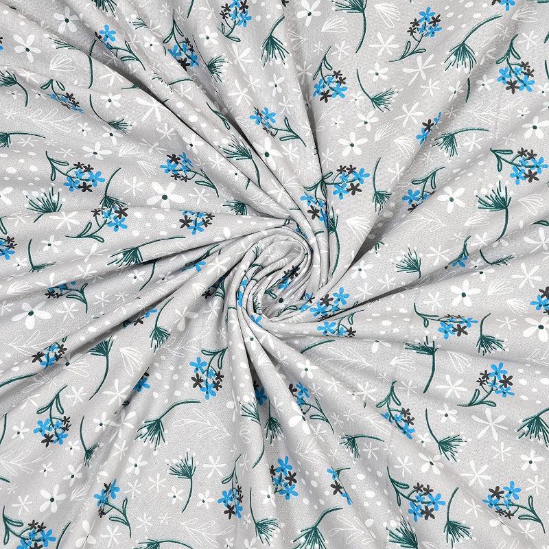 Buy Reco Floral Reversible Dohar - Blue Dohars from Vaaree