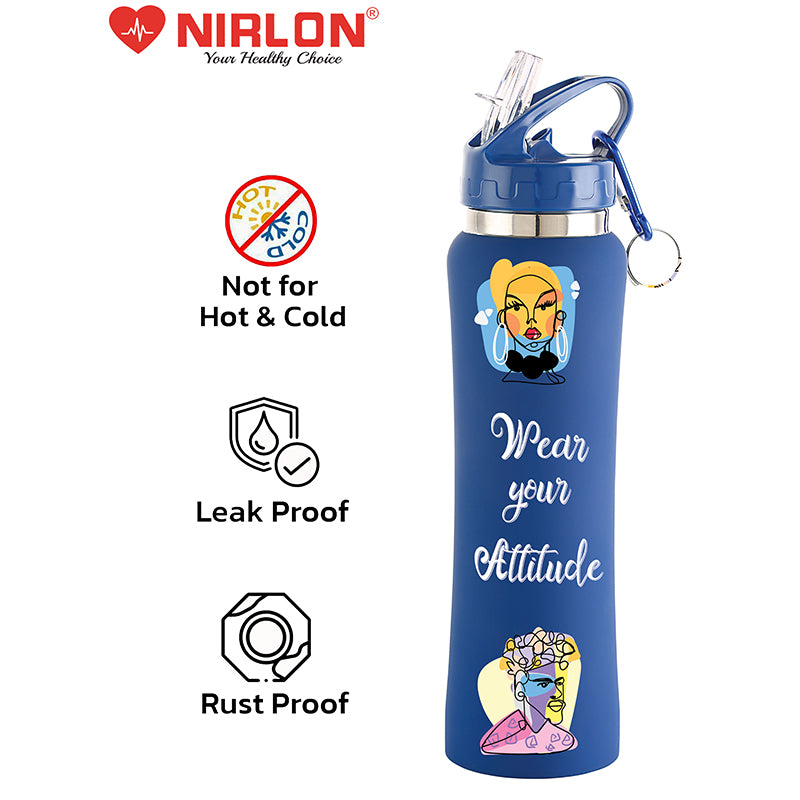 Buy Wear Your Attitude Sipper Water Bottle - 750 ML Sipper from Vaaree