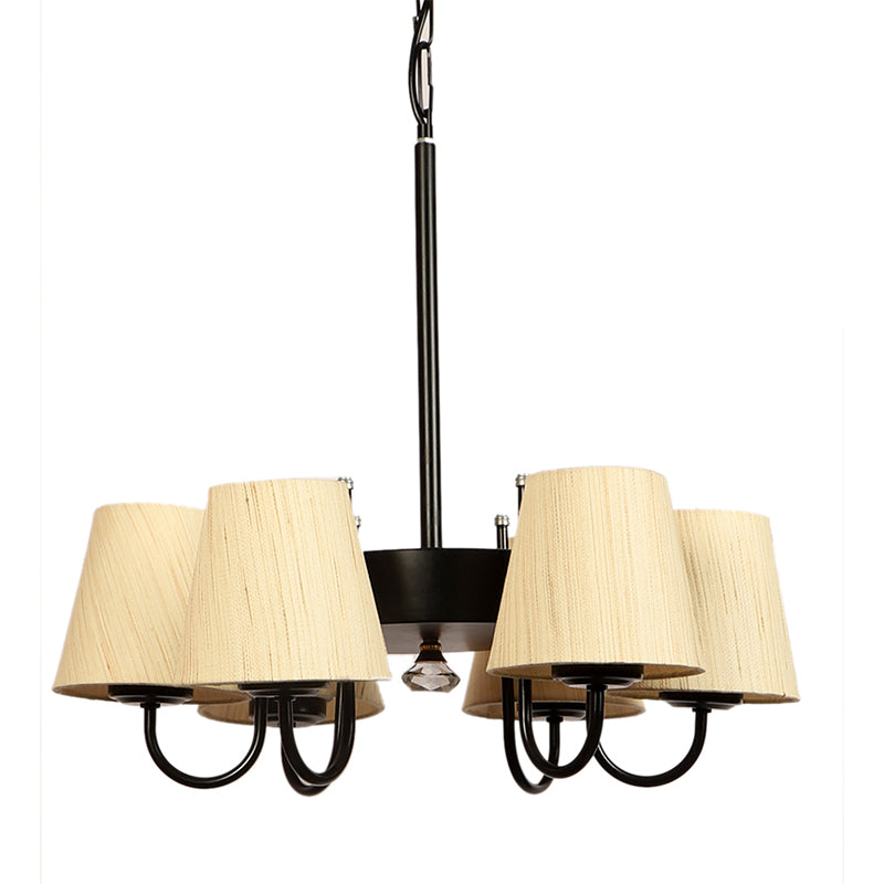 Ceiling Lamp - Viya Conical Chandelier - Off White