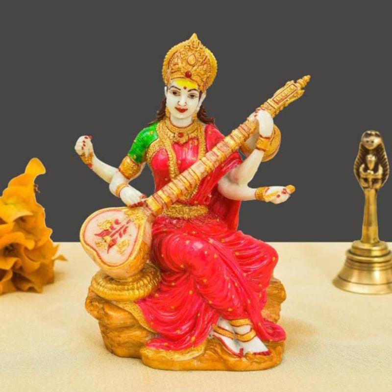 Buy Shri Saraswati Devi Idol Idols & Sets from Vaaree