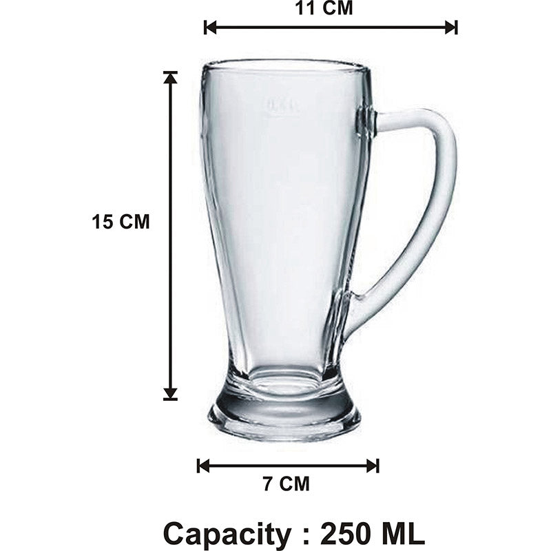 Buy Rodia Beer Mug (250 ML) - Set Of Two Beer Mug from Vaaree