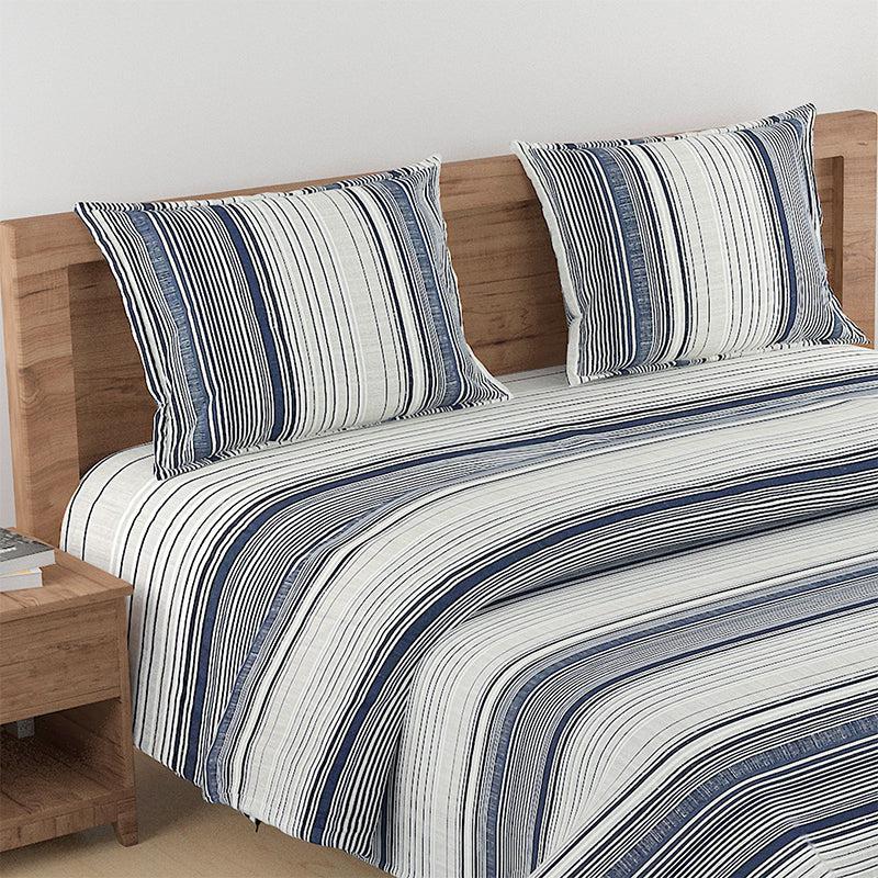 Buy Skye Striped Bedding Set Bedding Set from Vaaree