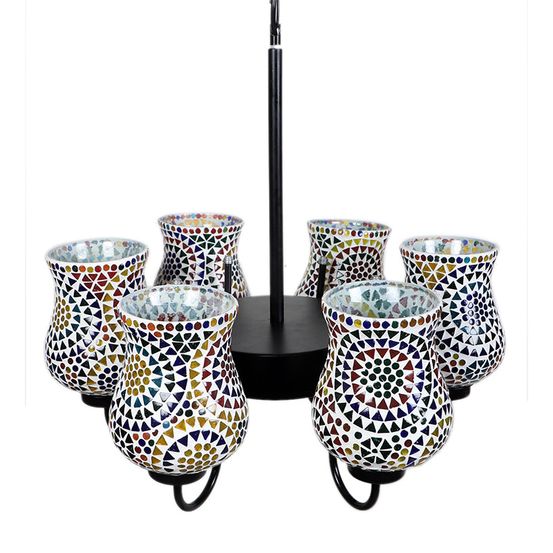 Ceiling Lamp - Elva Viya Mosaic Chandelier