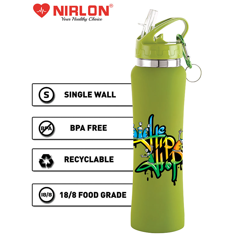 Buy Hip Hop Sipper Water Bottle - 750 ML Sipper from Vaaree