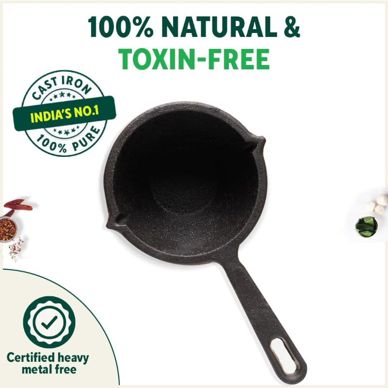 Buy Nova Cast Iron Tadka Pan Tadka Pan from Vaaree